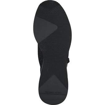 Michael Kors Willis Wedge Trainer in schwarz
