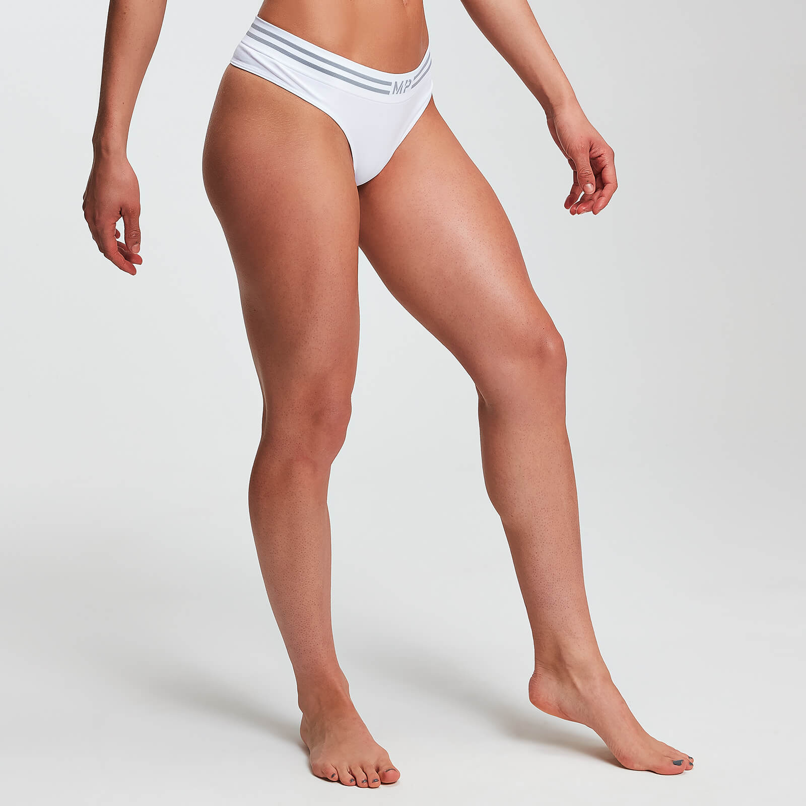 String sans couture MP pour femmes – Blanc