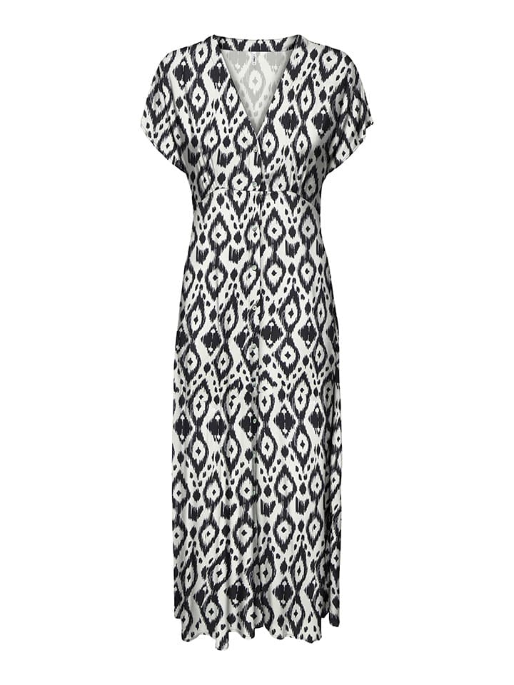 ONLY Kleid in Weiß/ Schwarz günstig kaufen