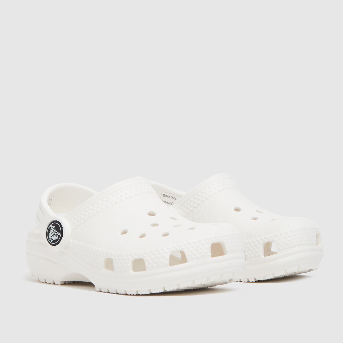 Crocs fehér klasszikus klumpa kisgyermek szandál