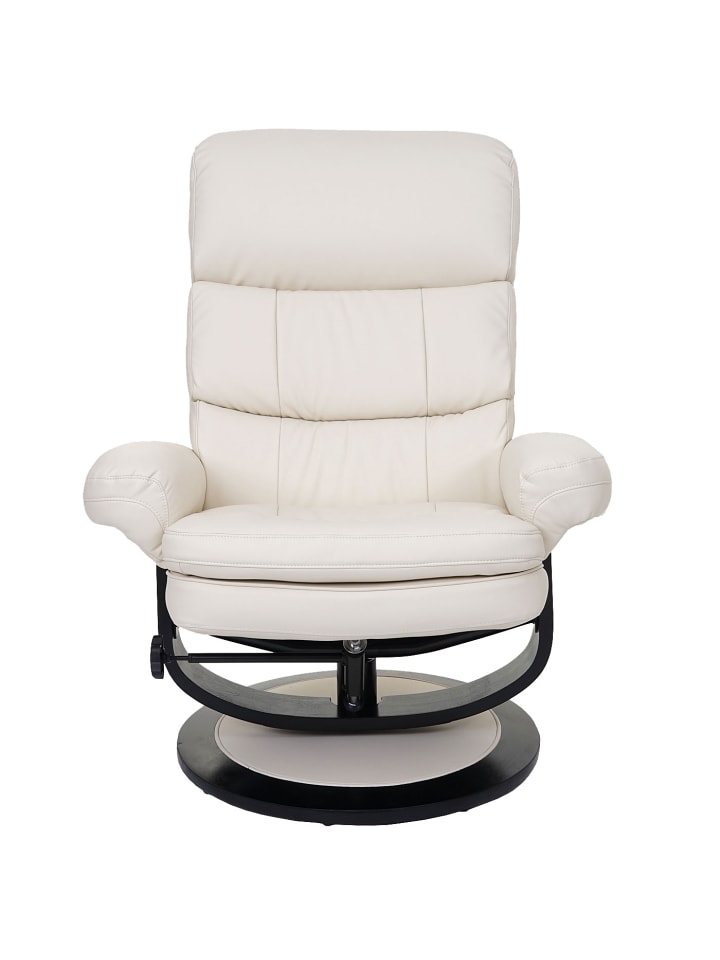 MCW Relaxsessel C16 mit Staufach, Kunstleder creme günstig kaufen onesize