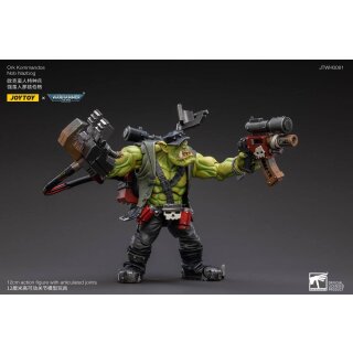Warhammer 40k Actionfigur 1/18 Ork Kommandos Nob Nazbog 13 cm