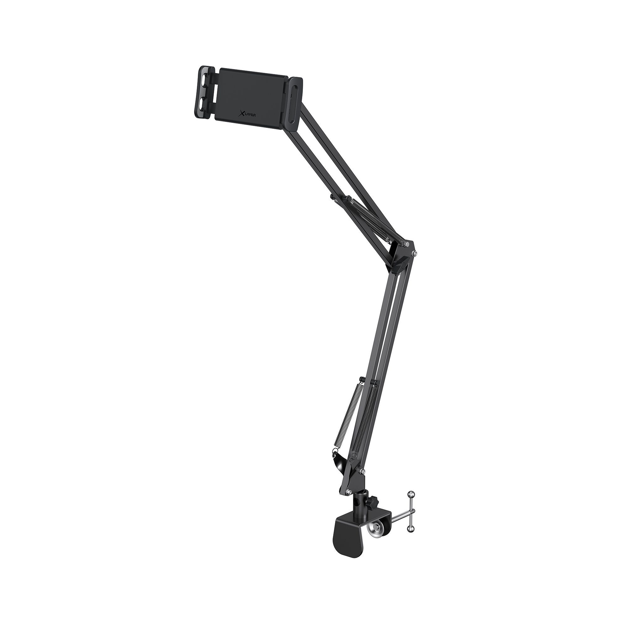 XLAYER XLayer Tablet-Halterung mit Schwenkarm Black Tablet-Halterung, (1-tlg)