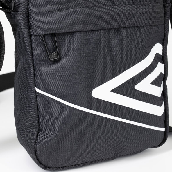 Schultertasche, schwarz
