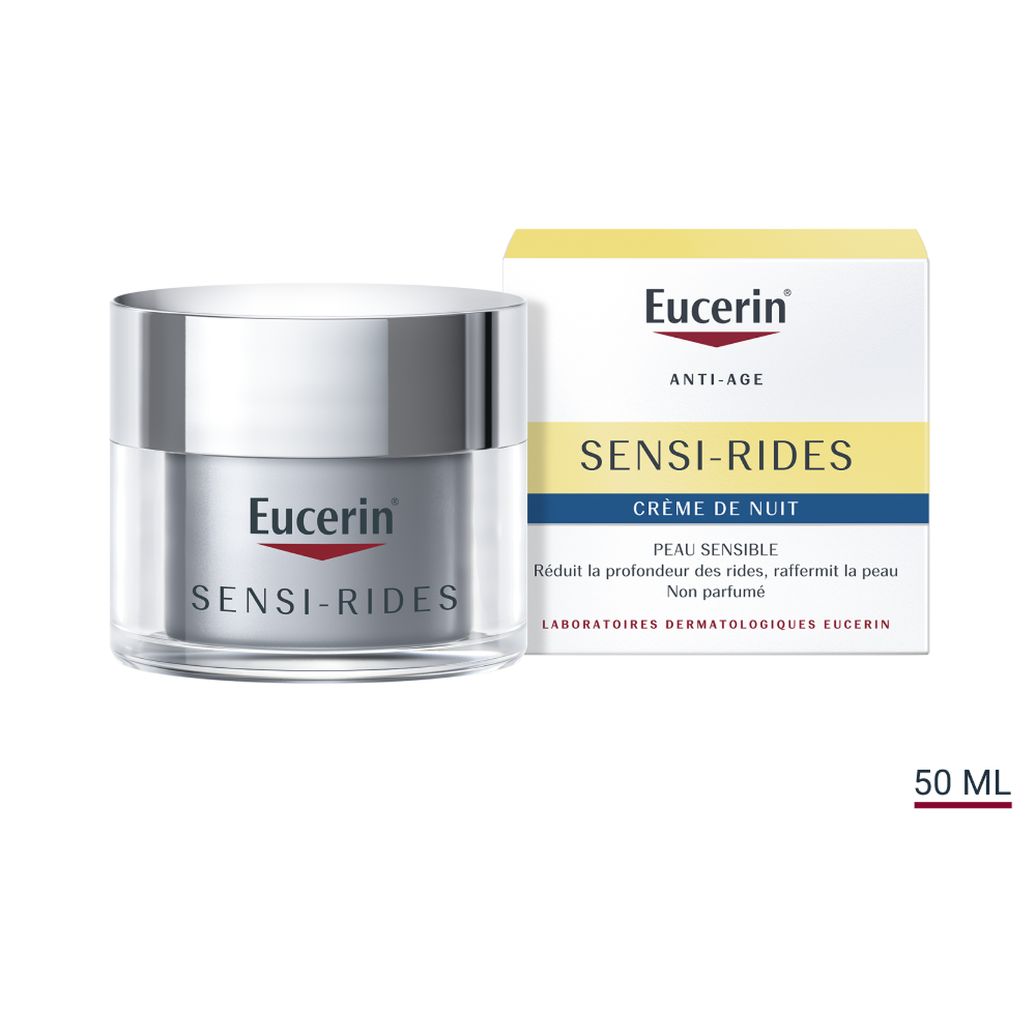 Eucerin Sensi-Rides Crème de Nuit Anti-Rides