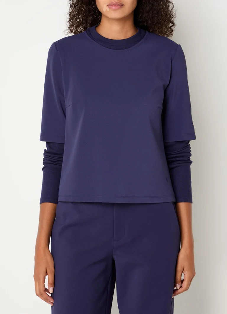 Vanilia textured T-shirt