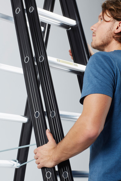 Escalera extensible Altrex 241210 Nevada de 2 secciones NZO 2052, 2 x 10 peldaños