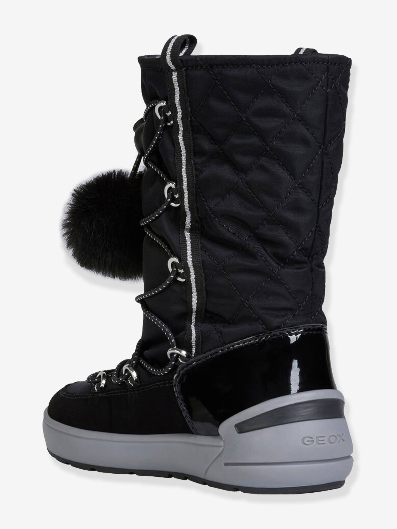 Bottes fille J Sleigh Girl B Abx GEOX® noir
