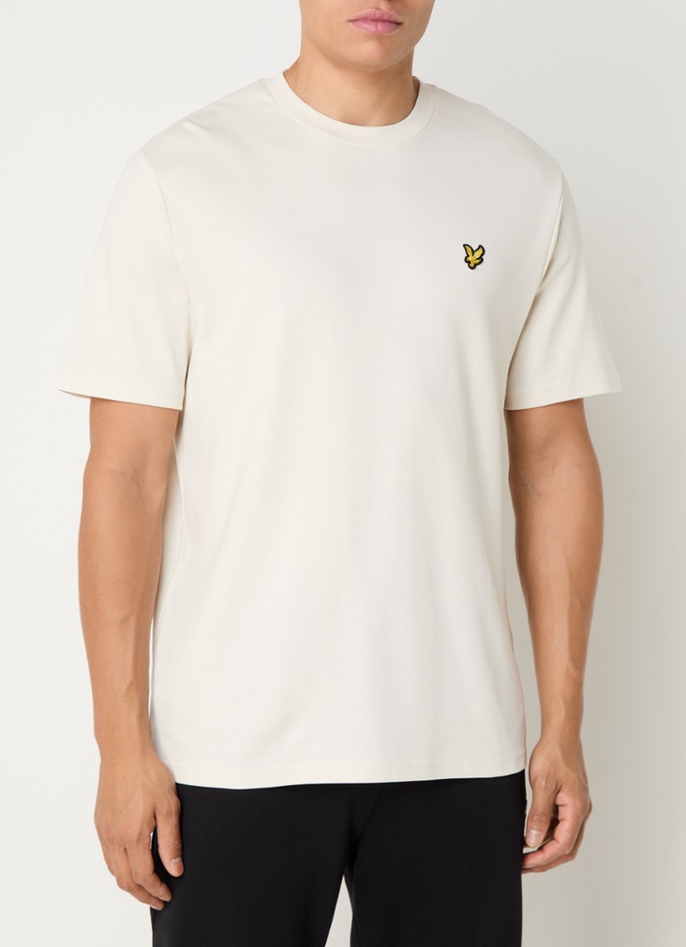 Tricou Lyle & Scott Interlock cu logo brodat
