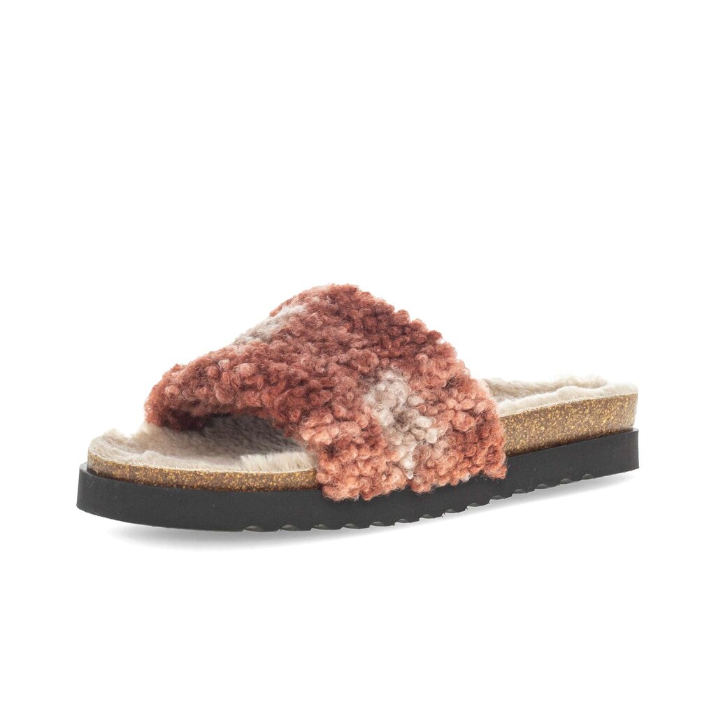 Gabor fashion Plüschhausschuh braun