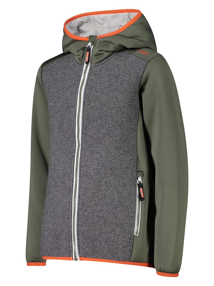 CMP Fleecejacke in Khaki günstig kaufen