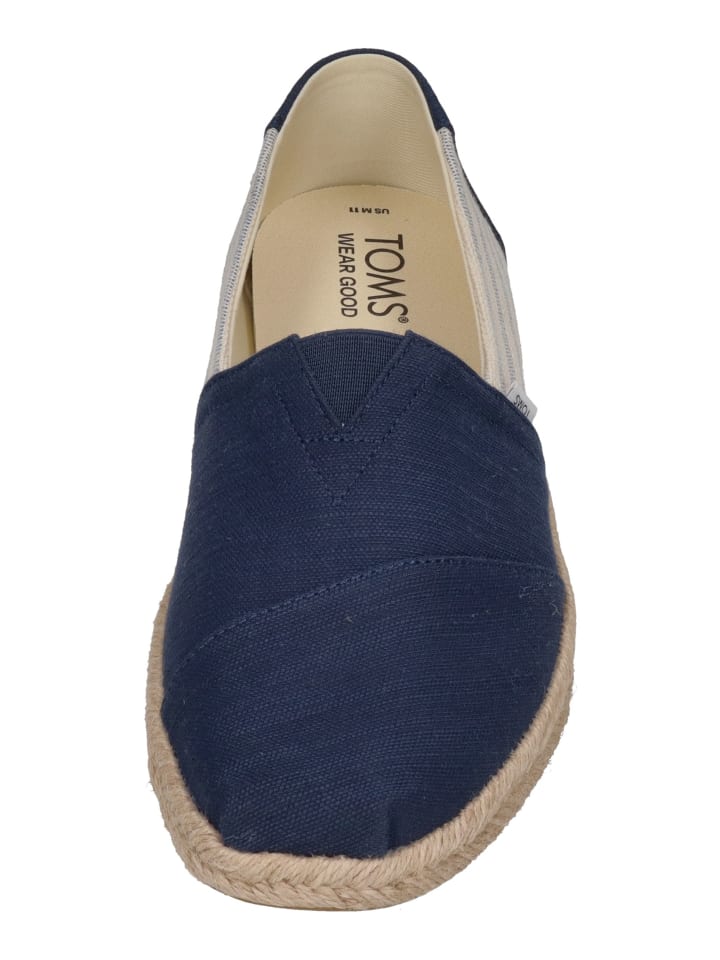 TOMS Espadrilles ALPARGATA ROPE in grau günstig kaufen
