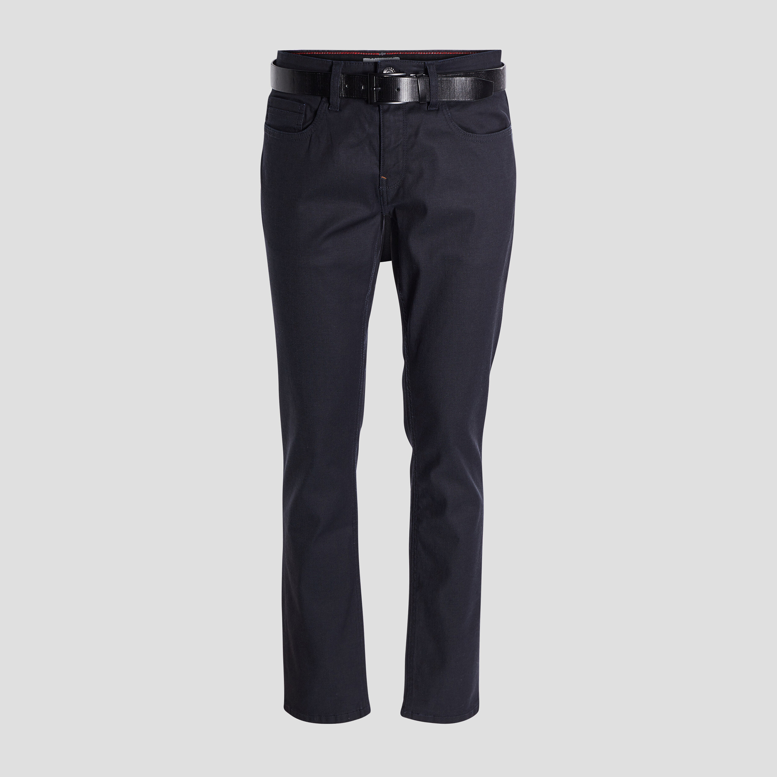 Pantalon droit Creeks denim brut enduit homme | La Halle