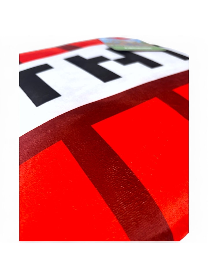 Minecraft Dekokissen Minecraft TNT - (L) 40 cm x (B) 40 cm in Rot günstig kaufen 40