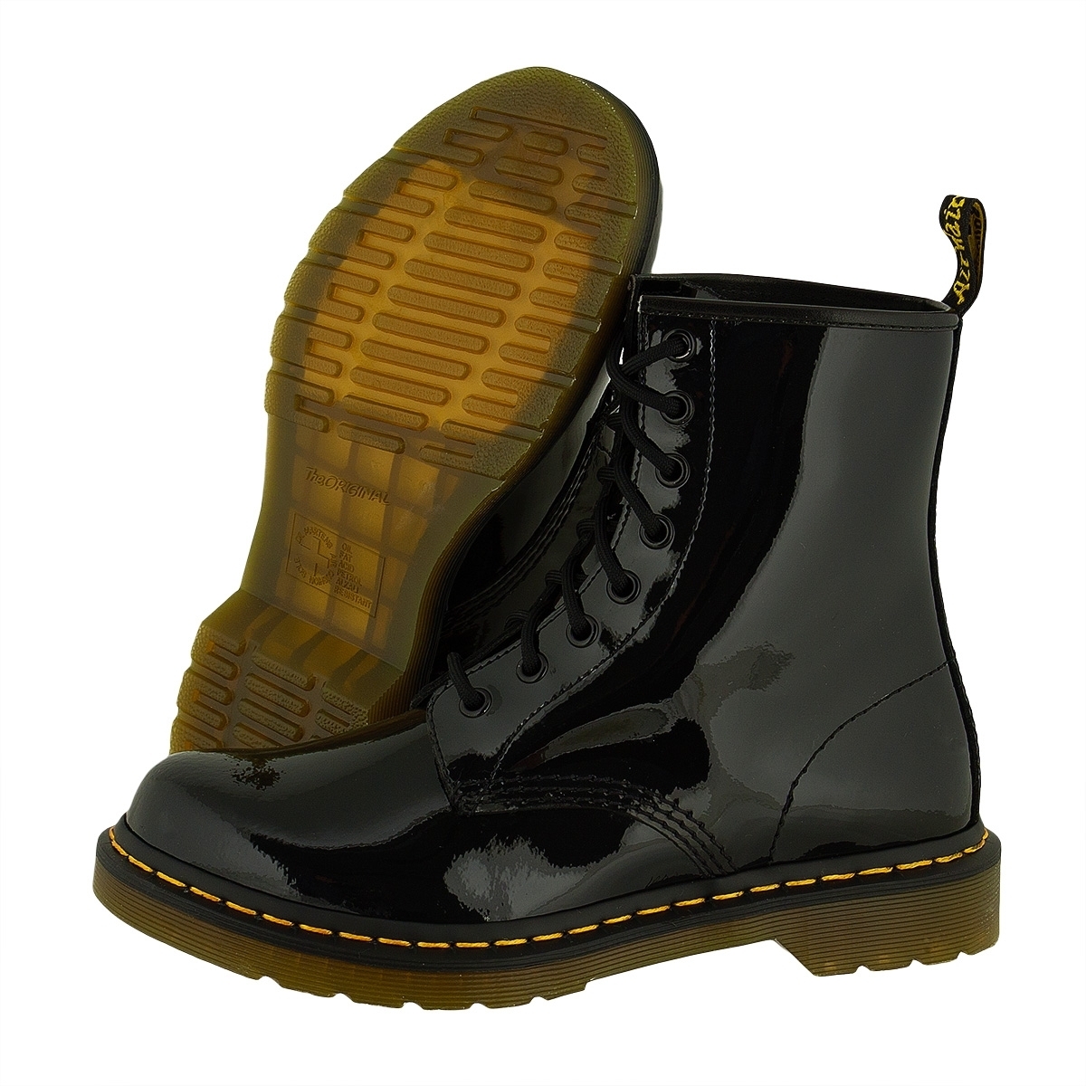 Dr. Martens 1460 Schnürboots schwarz