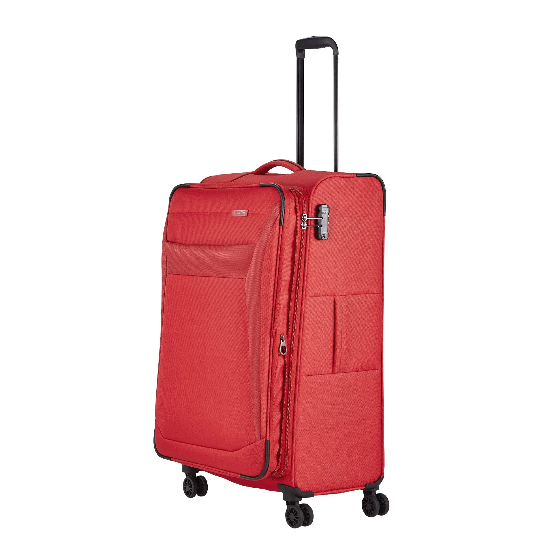Travelite CHIOS Trolley mit 4 Rollen Größe L - Rot