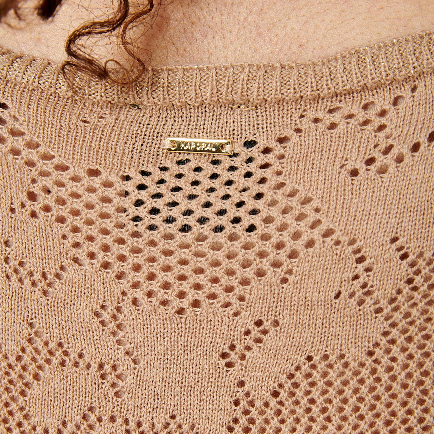 JOLIE  Top beige Femme