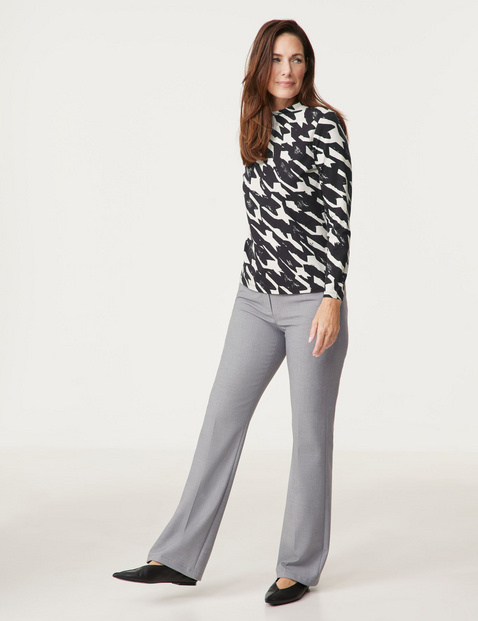 Nachhaltiges Langarmshirt mit Turtleneck