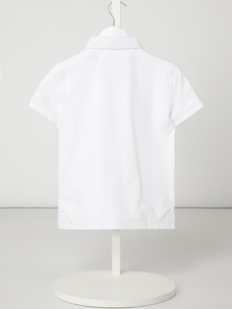 Poloshirt aus Organic Cotton in weiß