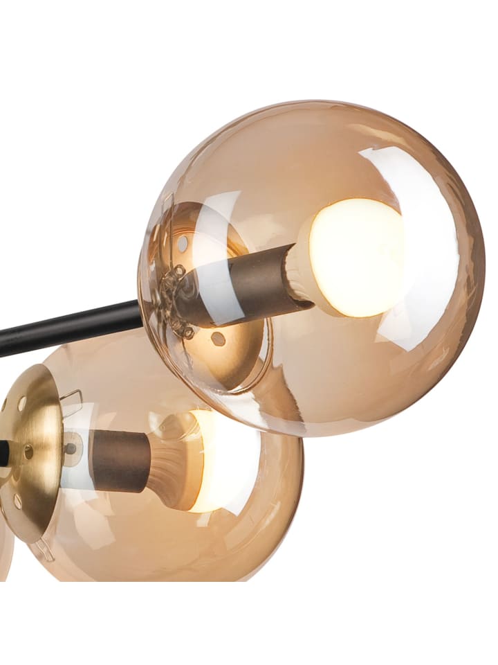 Licht-Erlebnisse Deckenlampe in Gold Schwarz günstig kaufen onesize