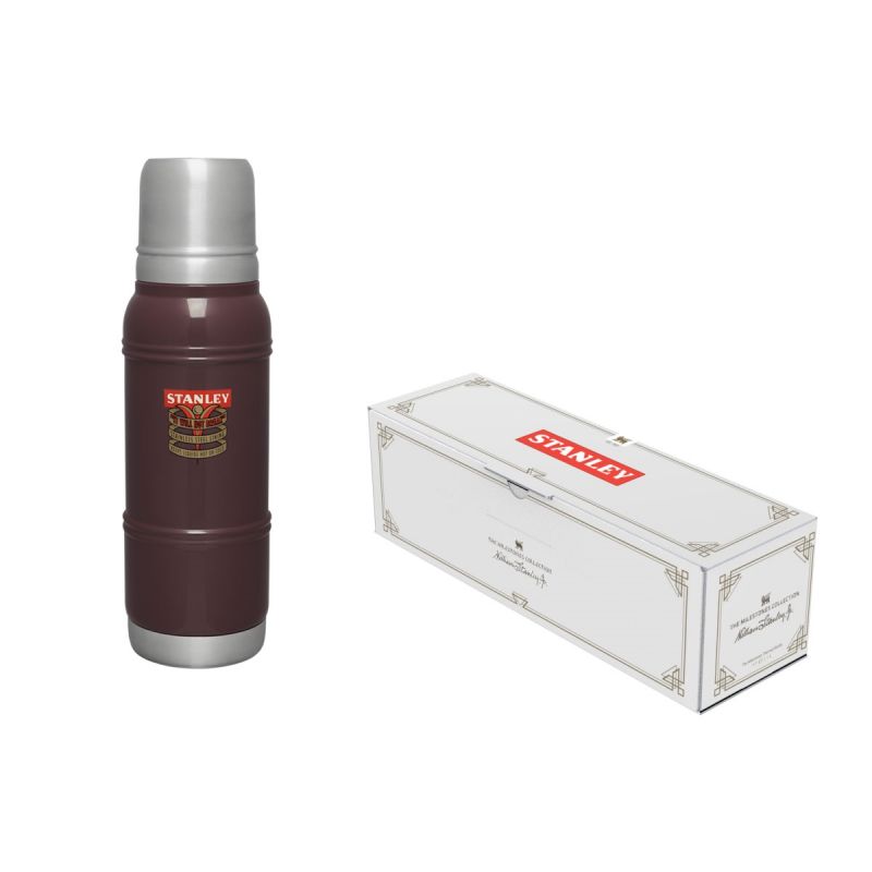 Stanley Classic Milestones Thermal Bottle 1.1qt \/1l 1940 Garnet Gloss