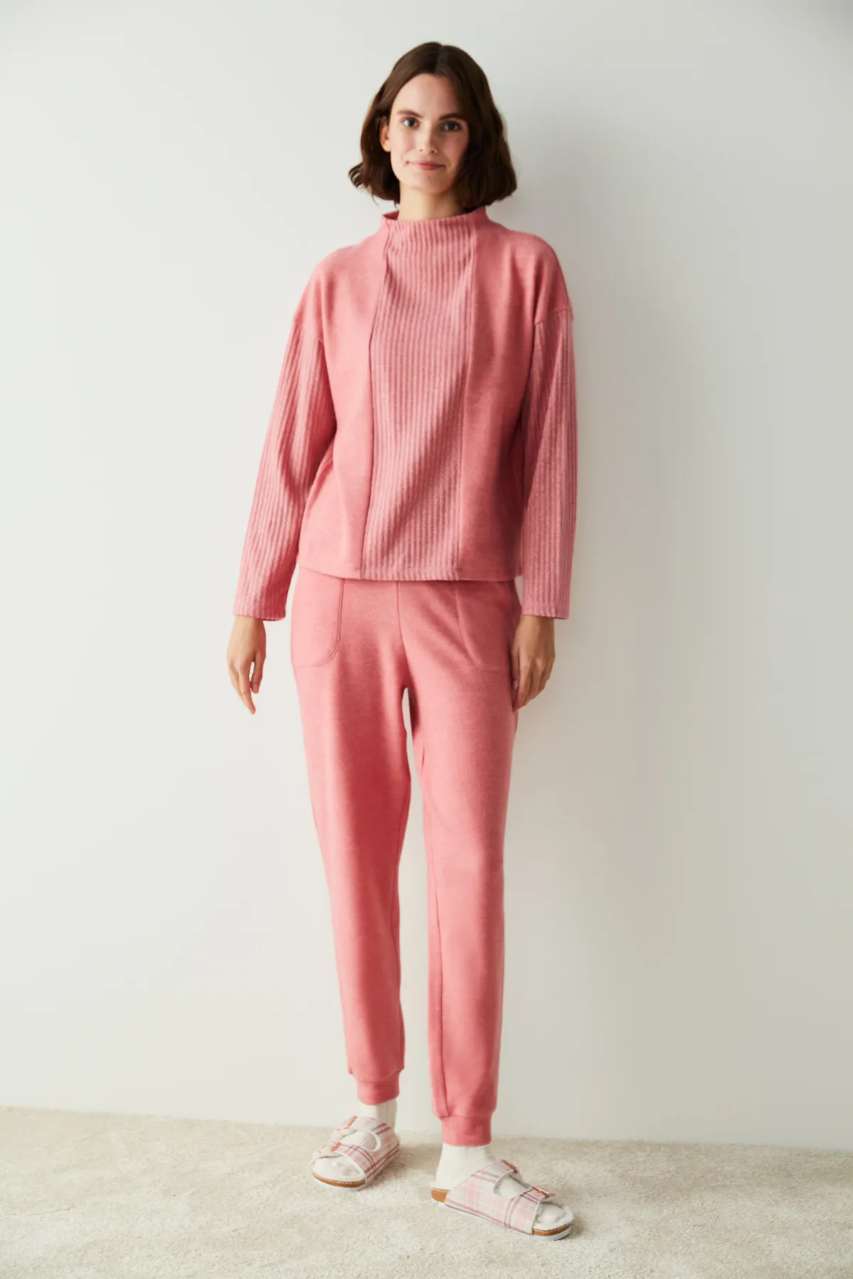 Penti  Pyjamahose - Rosa - Jogger