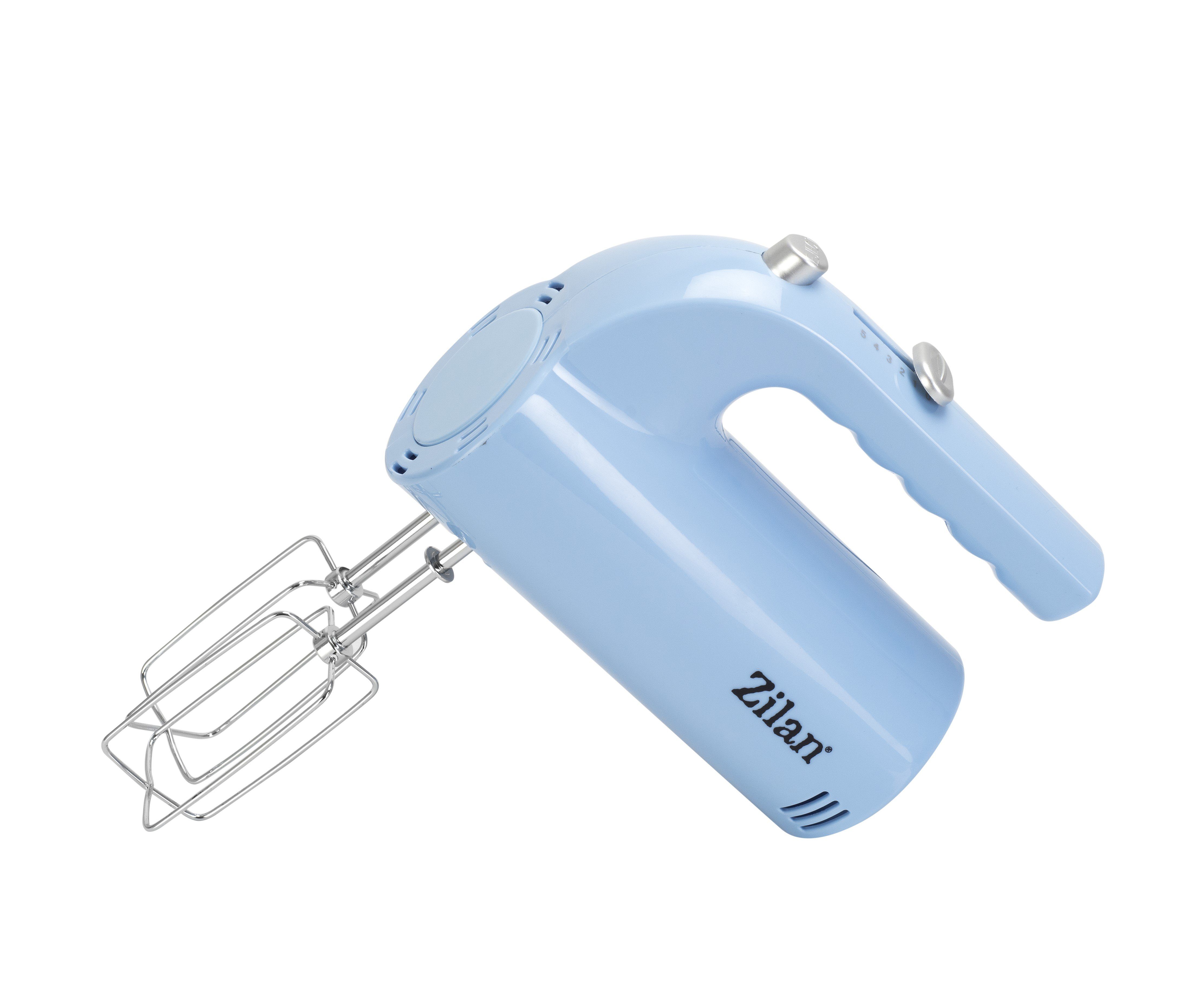 Zilan Handmixer ZLN-3161, 200 W, Edelstahl-Rührstäbe & Knethaken