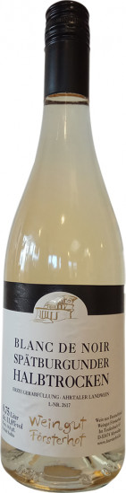 2019 Spätburgunder Blanc de Noir halbtrocken - Weingut Försterhof
