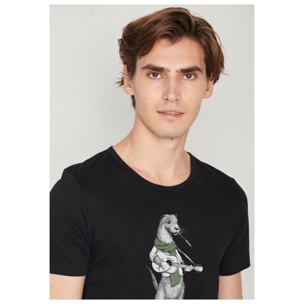 GreenBomb - Animal Otter Guitar (Spice) - T-Shirt