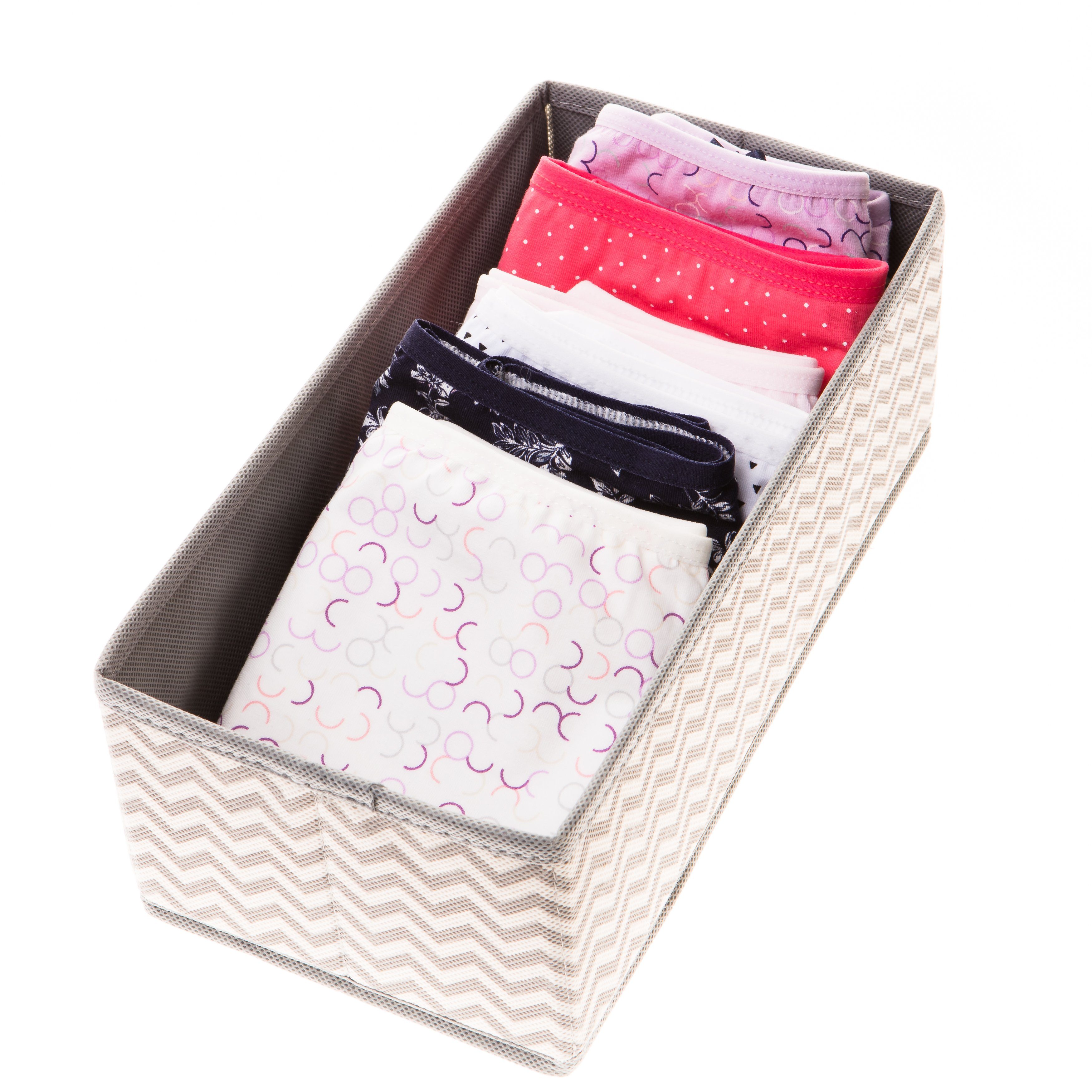Centi Aufbewahrungsbox 8 Stk. Schubladen Ordnungssystem Schubladen Organizer (Spar Set, 8 St., 2* 28x28x10cm, 2* 28x14x10cm, 4* 14x14x10cm), faltbar, stabile Boxen in 3 verschiedenen Größen
