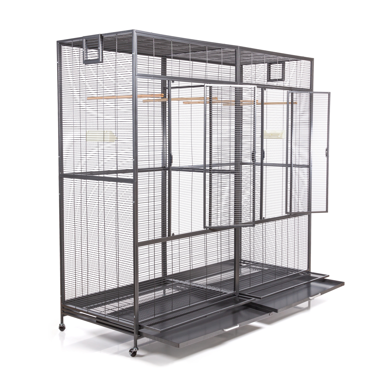 Montana Cages Käfige & Volieren Montana Cages Voliere New Sydney II dunkelgrau