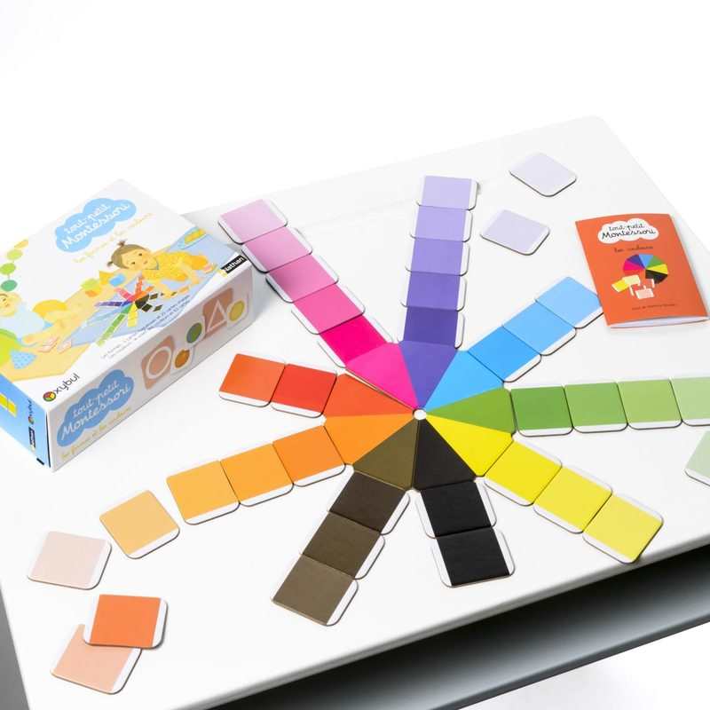Coffret Exclusif Tout-petit Montessori les formes et les couleurs - Nathan Jeunesse