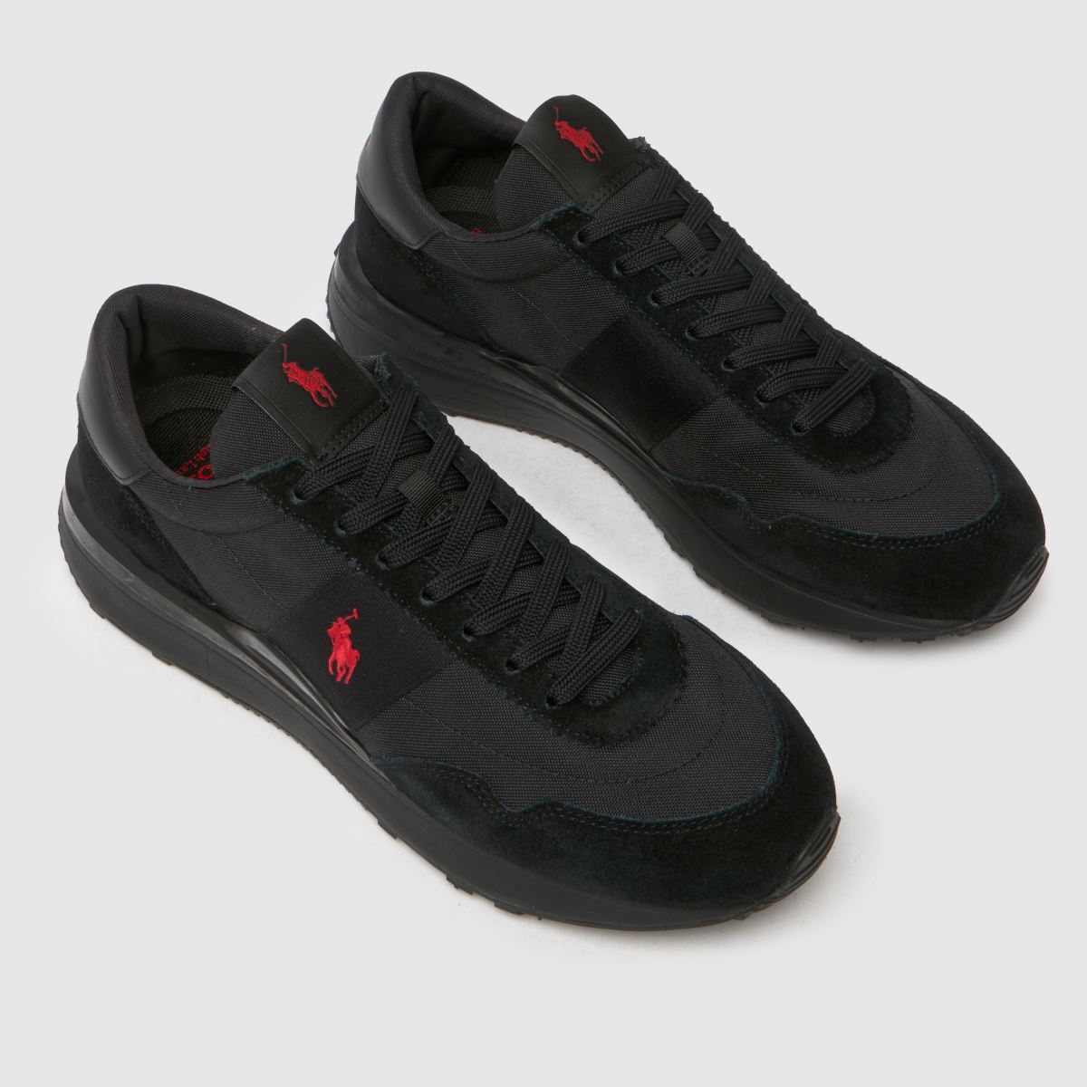 Polo Ralph Lauren – Train 89 – Svarta sneakers