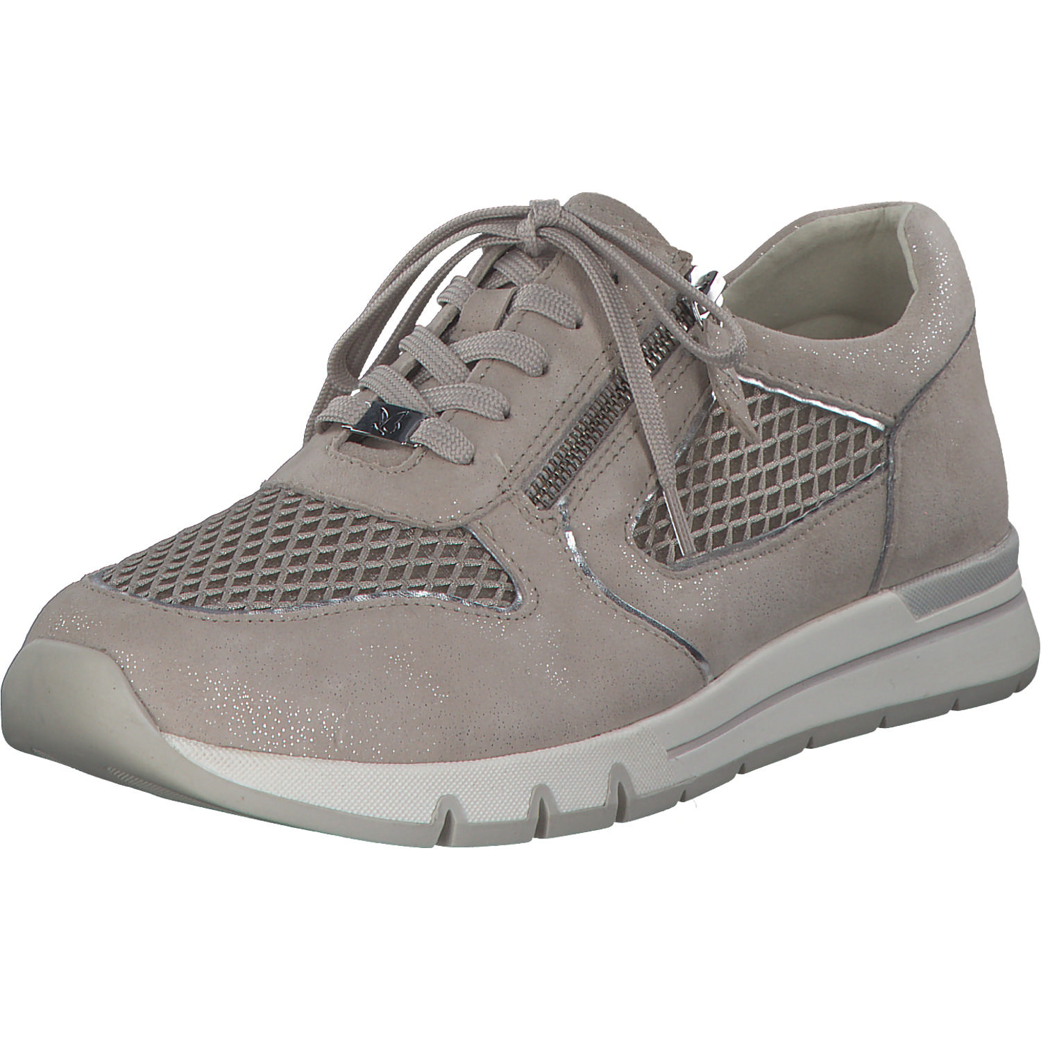 Caprice 23706, Schnürschuhe, Damen, LT GREY COMB