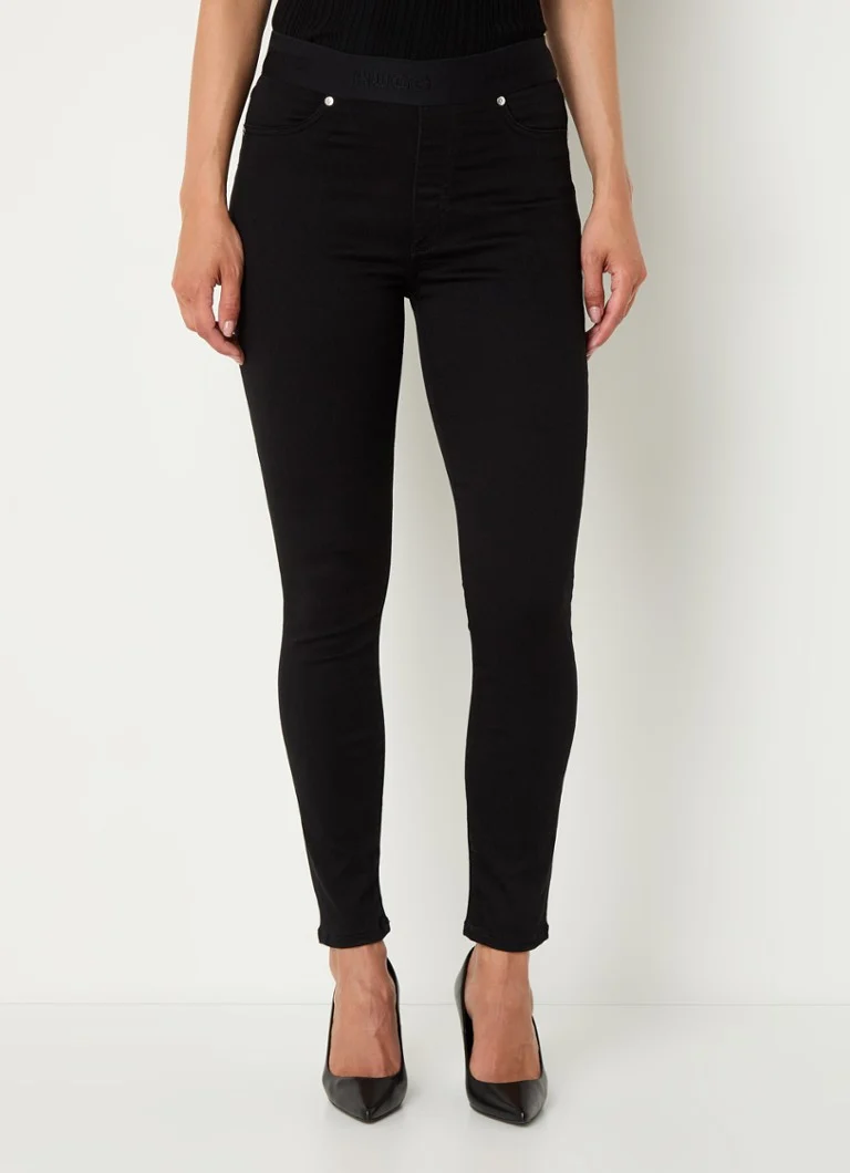 Leggings de cintura alta HUGO BOSS com faixa com o logotipo.
