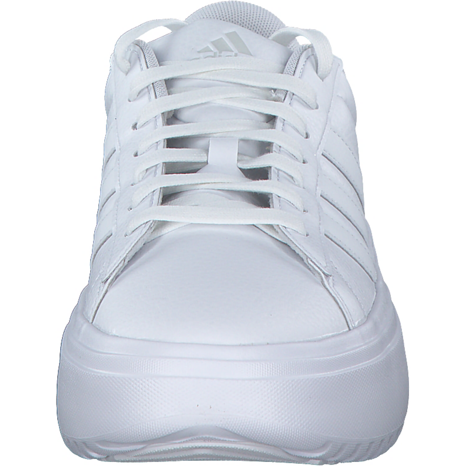 Adidas Grand Court Platform Suede, Schnürschuhe, Damen, Weiß