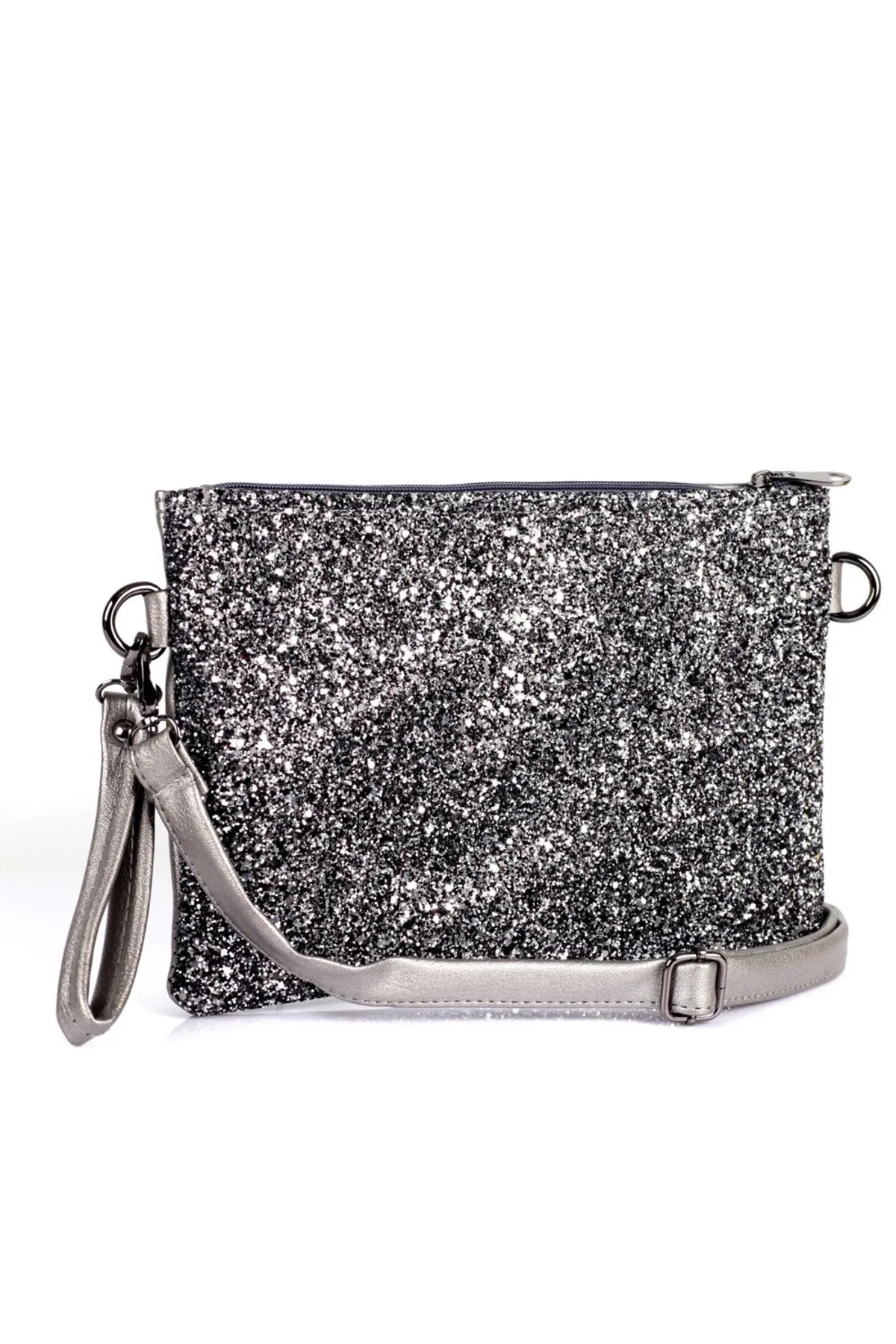 Capone Outfitters  Capone Paris Black Platinum Damen-Clutch