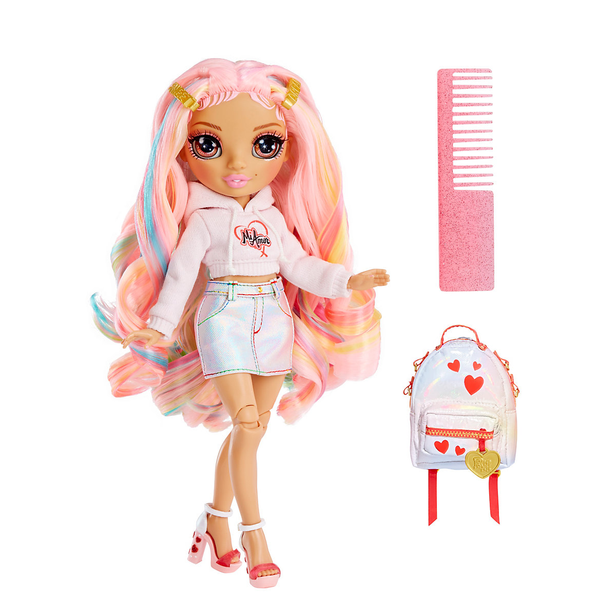 MGA 590781EUC Rainbow High Junior High Fashion Doll - Kia Hart