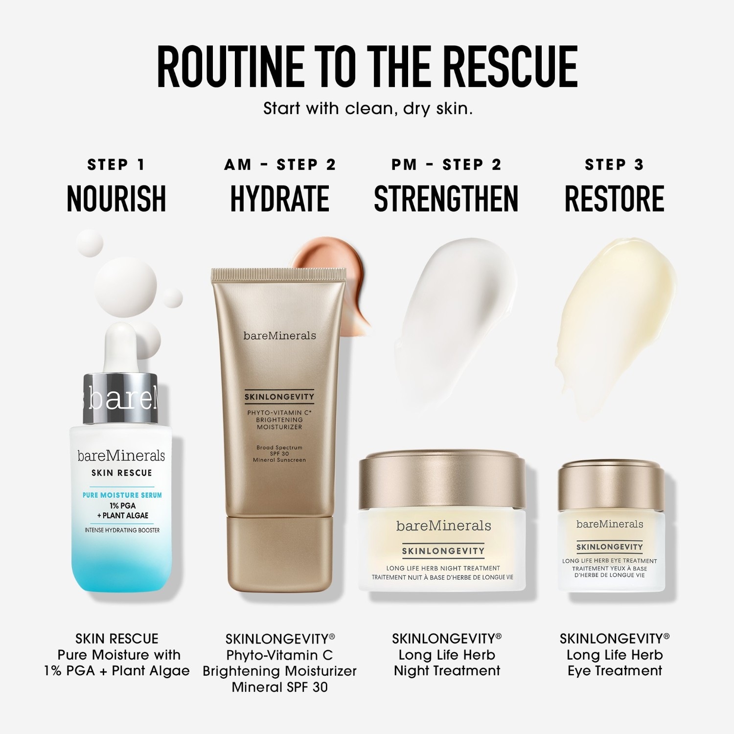 bareMinerals SKIN RESCUE Чиста хидратација