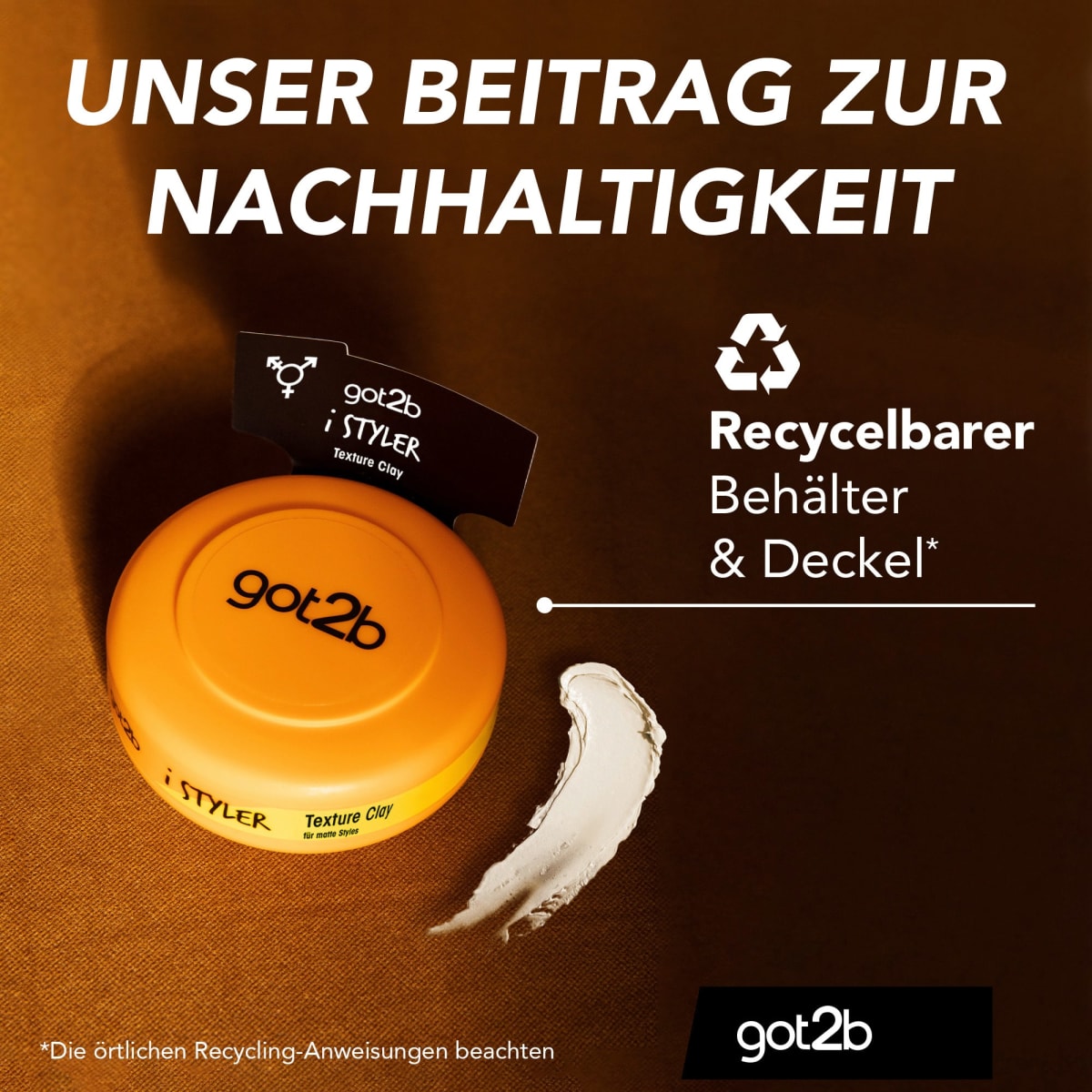 Styling Paste iStyler Texture Clay, 75 ml