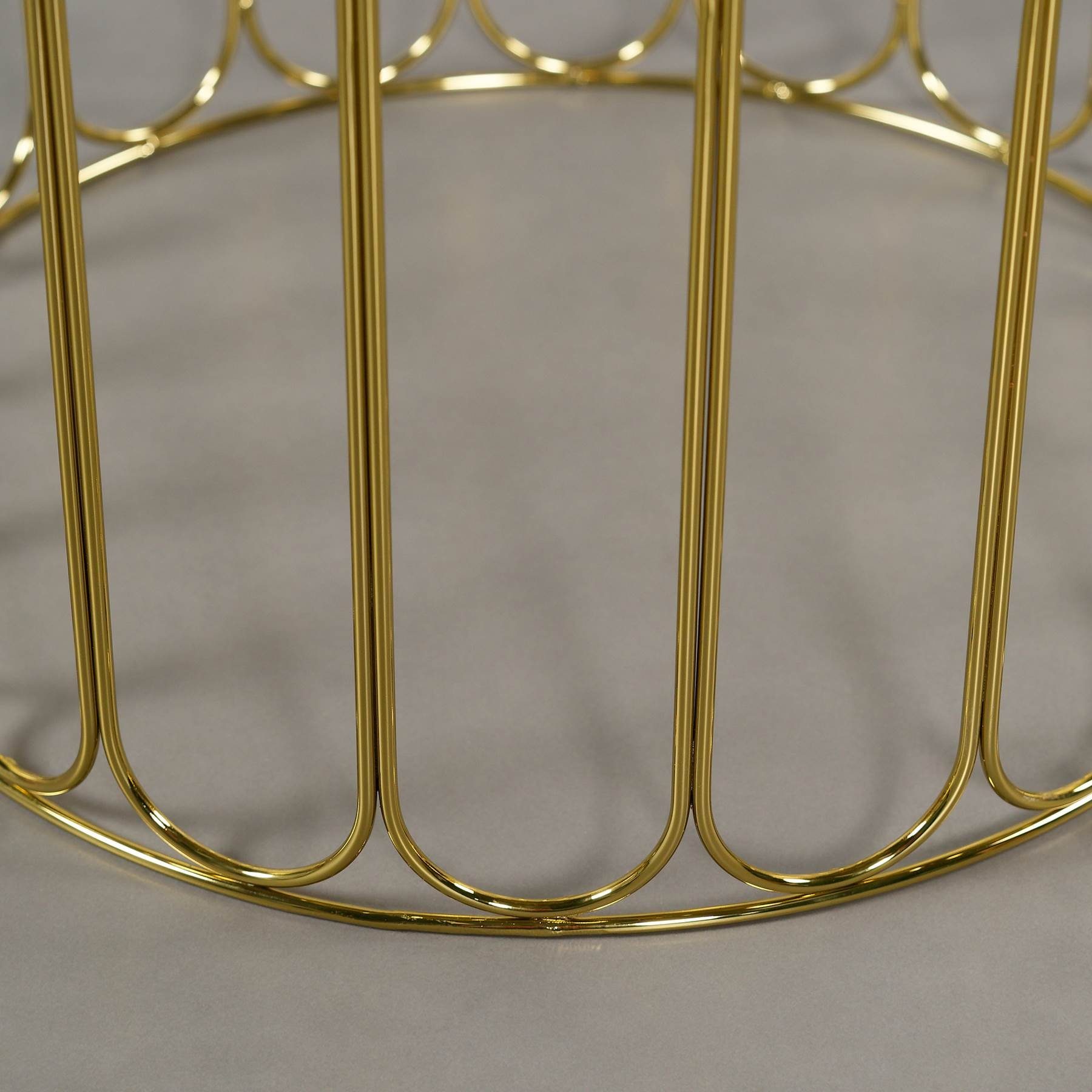 MAGNA Atelier Beistelltisch LONDON mit ECHTEM MARMOR, Ablagetisch rund, gold Metallgestell, Ø43x50cm