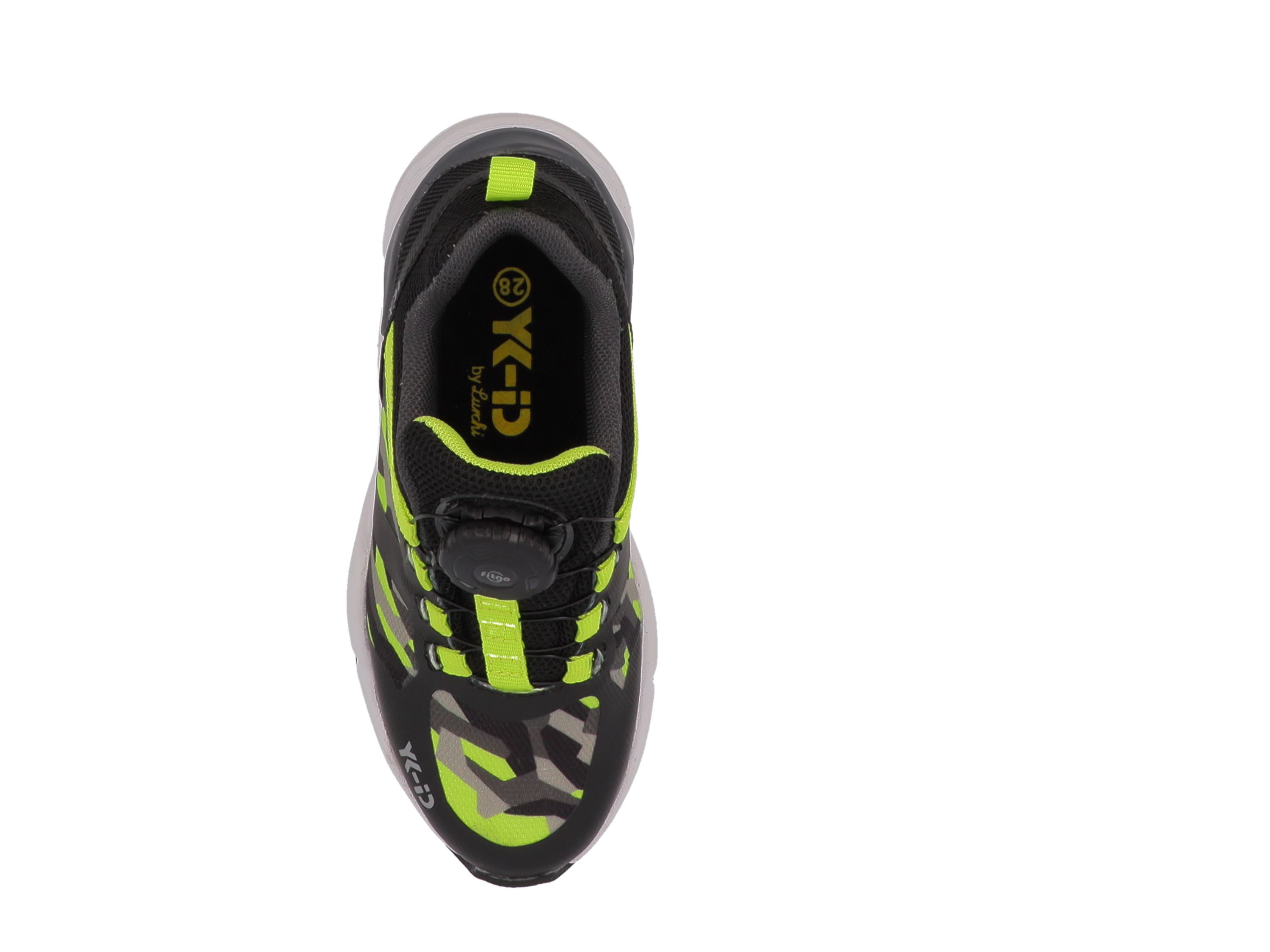 Lurchi Sneaker Leuron-TEX YK-ID - black yellow multi