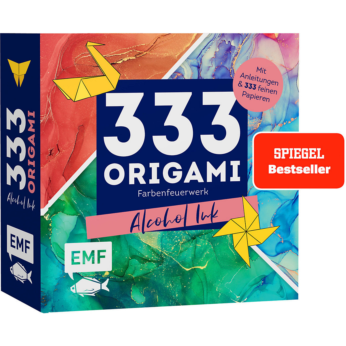 333 Origami - Farbenfeuerwerk: Alcohol Ink