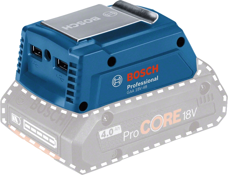 Nabíječka Bosch Blue Accessories GAA 18V-48 Professional USB 06188000L6