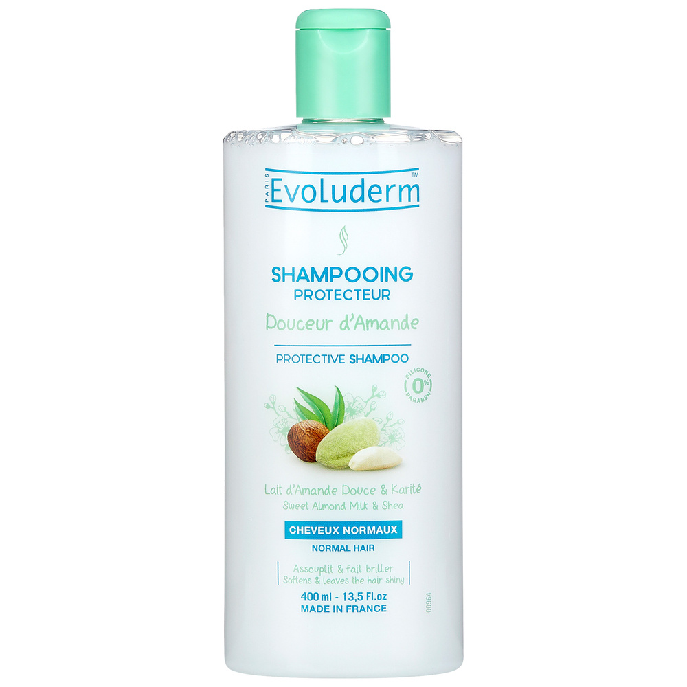evoluderm Douceur d'Amande Shampoing Protecteur - 400 ml