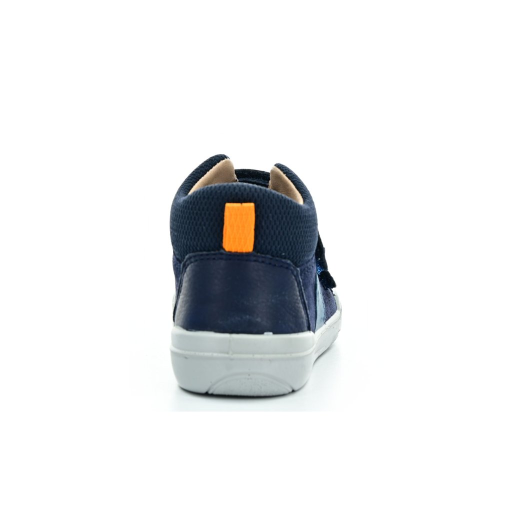 Superfit Superfree Nappa Blau Barfußstiefeletten