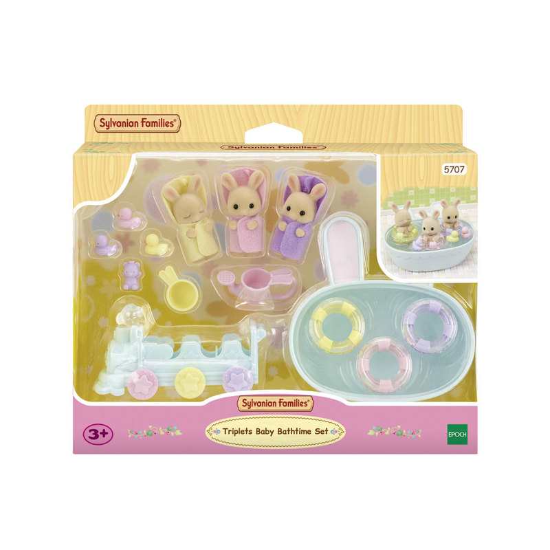 5707 Les triplés lapins crème