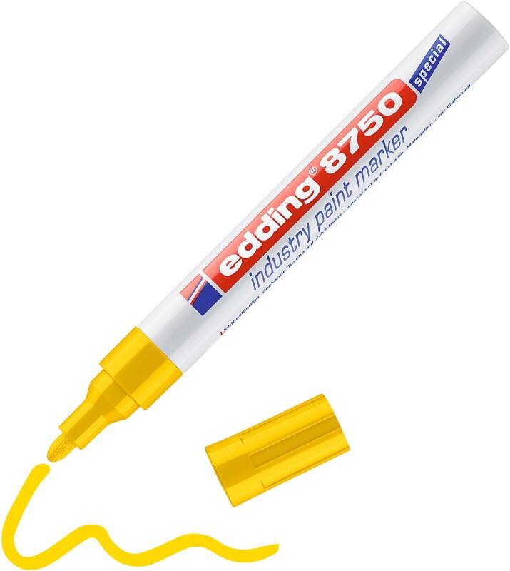 edding E-8750 Lackmarker Gelb Rundspitze 2 - 4 mm