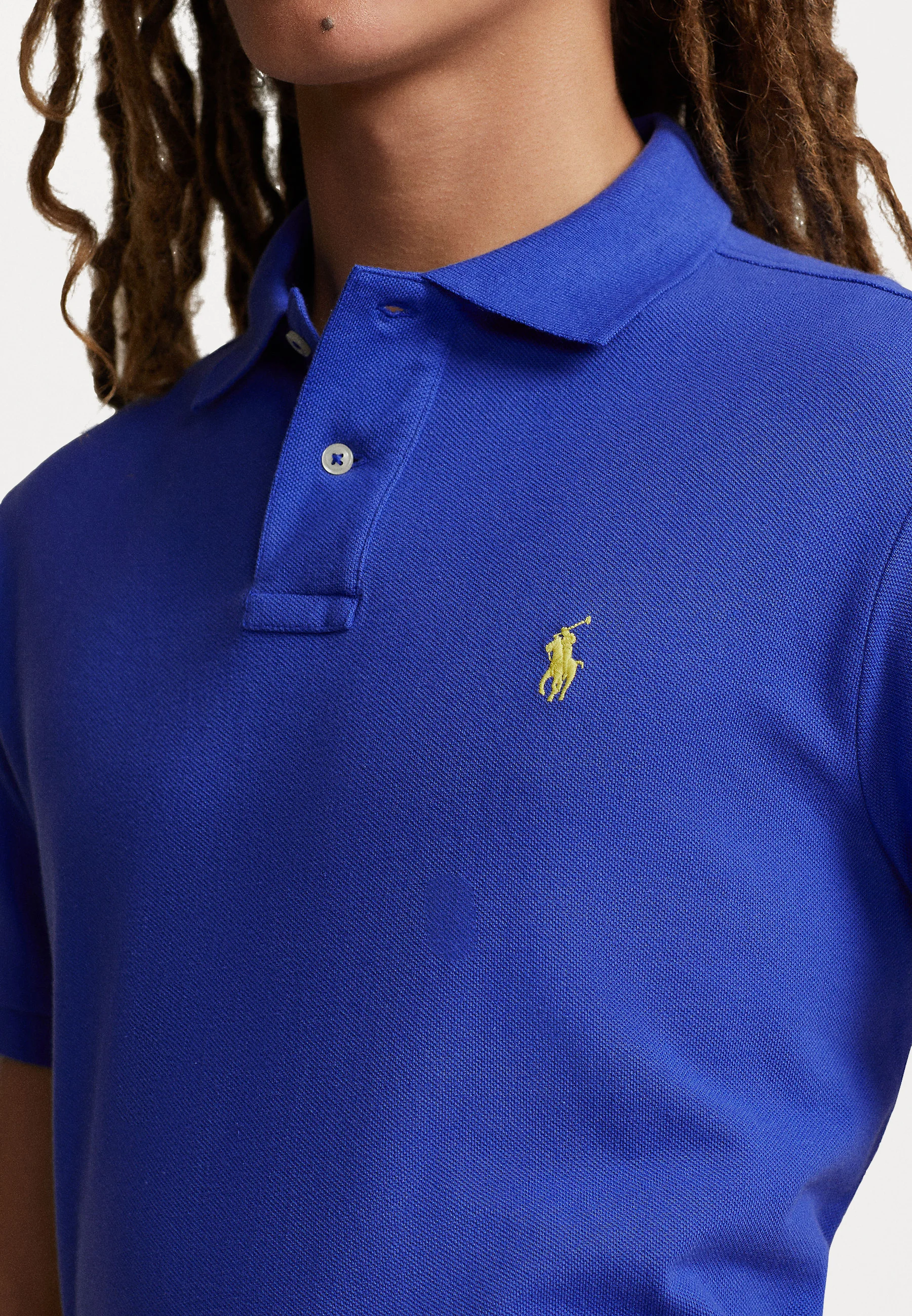 Polo Ralph Lauren SLIM FIT MESH SHIRT - Polo