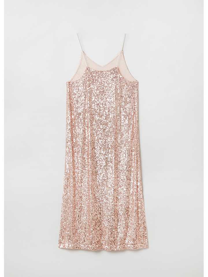 STEFANEL Paillettenkleid in Rosa günstig kaufen